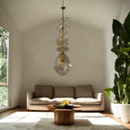 Crystal-Inspired Glass Pendant