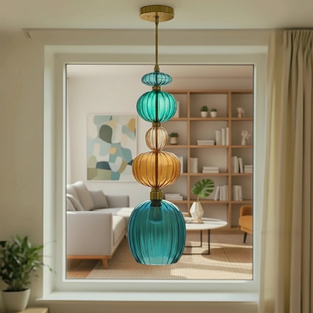 Modern Glass Ceiling Fixture