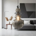 Blown Glass Pendant Light