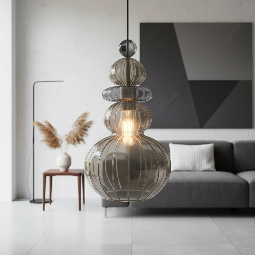 Blown Glass Pendant Light