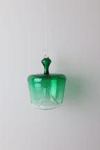 Unique Blown Glass Bell Ornament