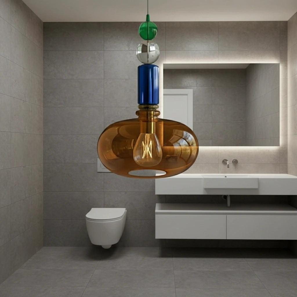 Elegant Modern Glass Pendant Light