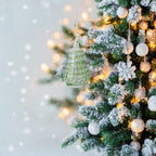 Art Glass Bauble for Christmas Tree