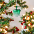 Unique Blown Glass Bell Ornament