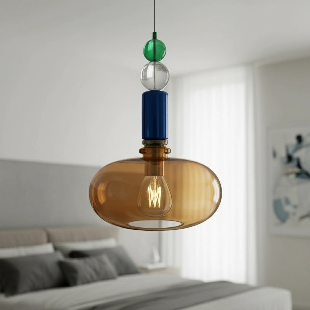 Elegant Modern Glass Pendant Light