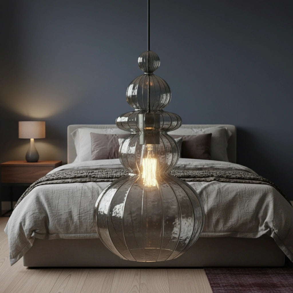 Blown Glass Pendant Light