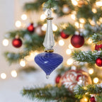 Blue Swirl Tree Decoration