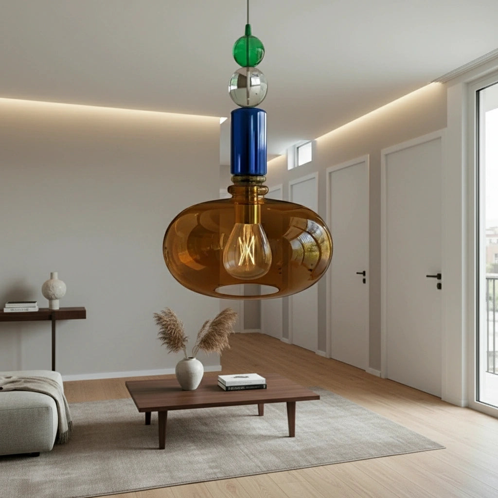 Elegant Modern Glass Pendant Light