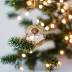 Handmade Glass Turtle Christmas Ornament