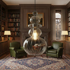 Blown Glass Pendant Light