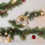 Handmade Glass Turtle Christmas Ornament