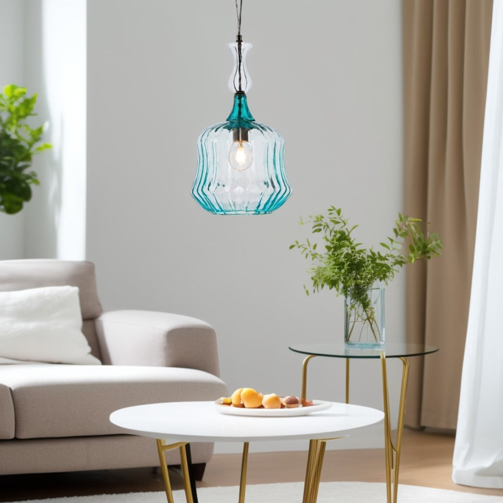 Handmade Glass Pendant Lights for Kitchen Décor