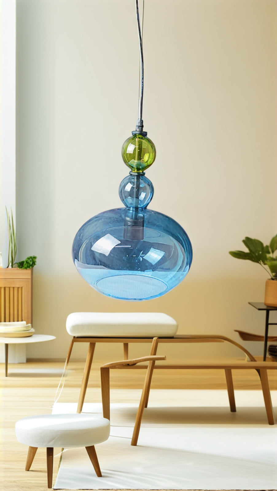 Handmade pendant light
