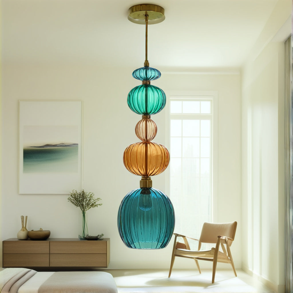 Modern Glass Ceiling Fixture