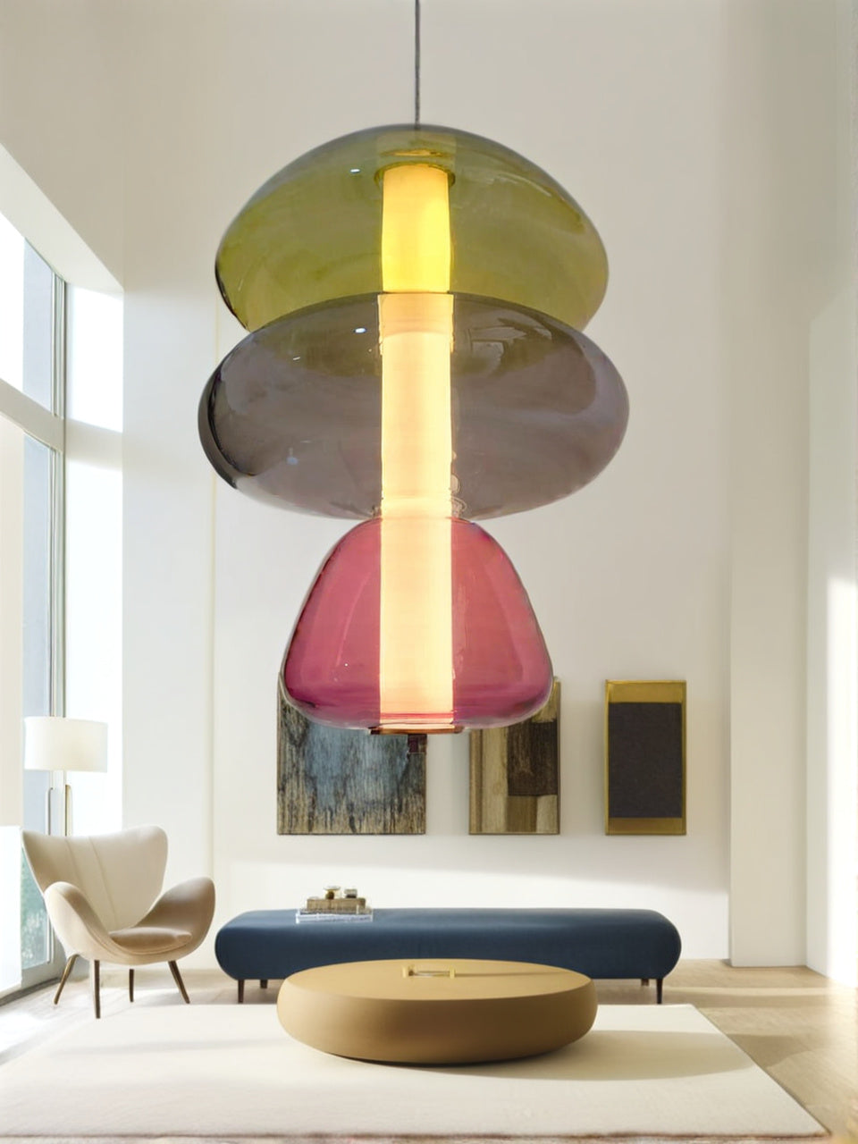 Multi-Layer Colorful Pendant