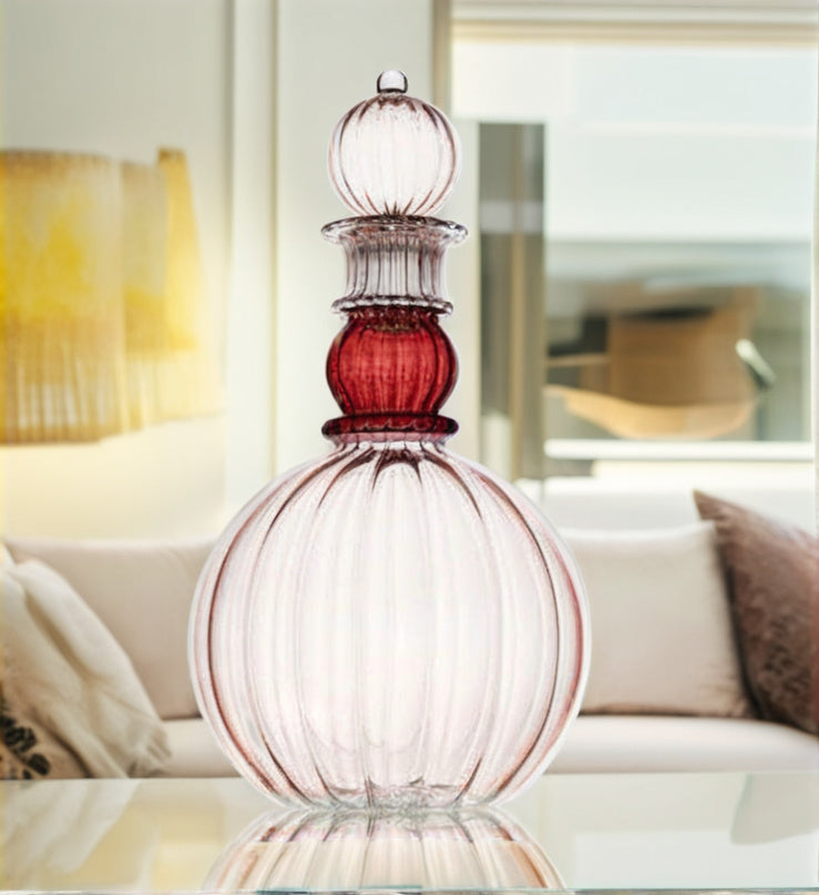 Handmade Glass Perfume & Oil Bottle