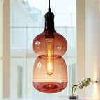 Art Handmade Pyrex Glass Ceiling Fixture