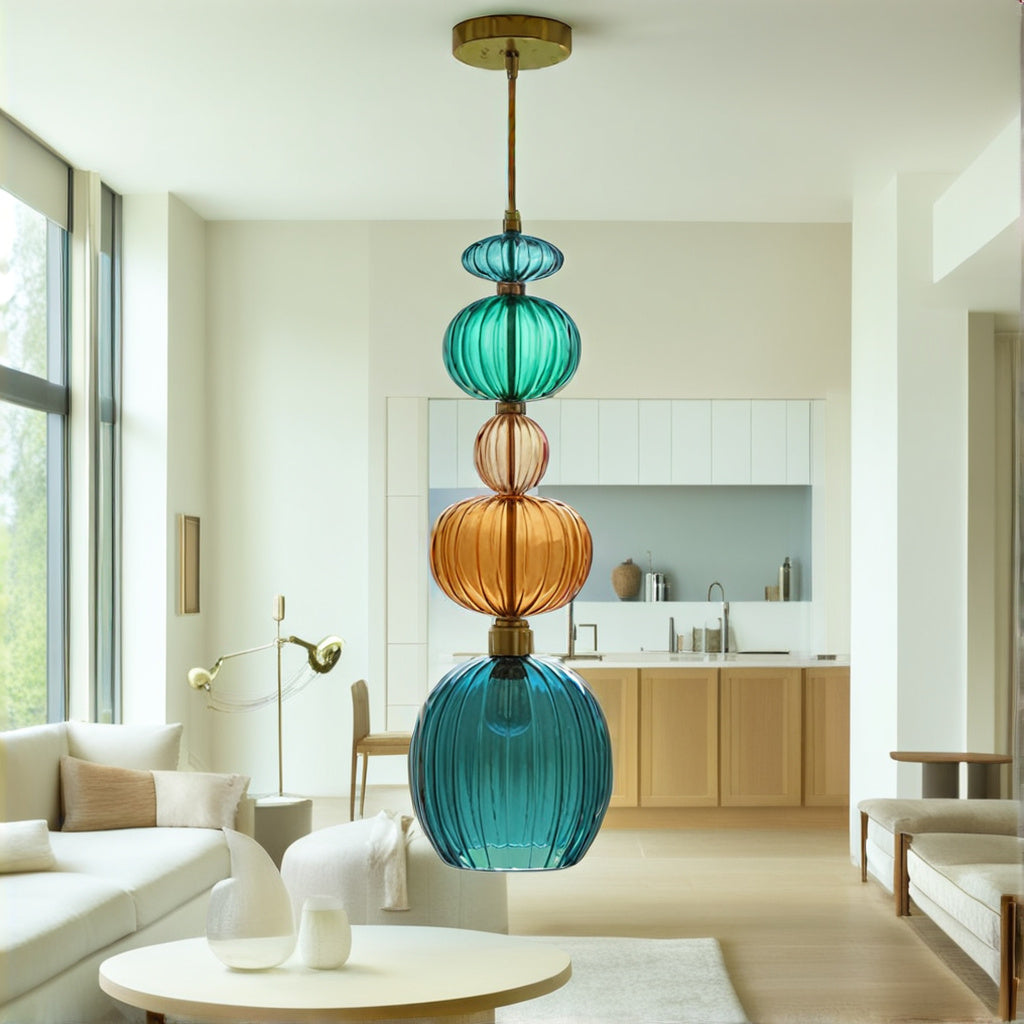 Modern Glass Ceiling Fixture