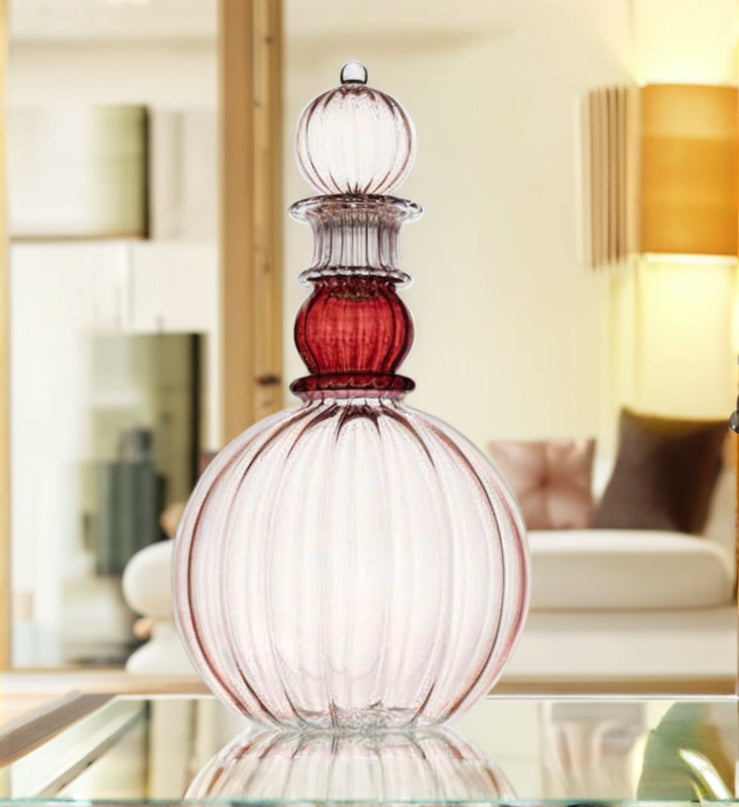 Handmade Glass Perfume & Oil Bottle