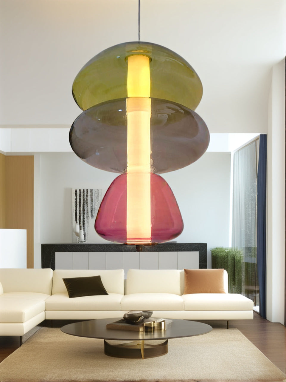 Multi-Layer Colorful Pendant