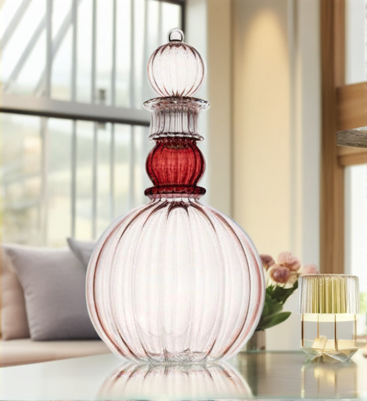 Handmade Glass Perfume & Oil Bottle