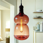 Art Handmade Pyrex Glass Ceiling Fixture