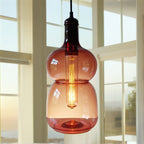 Art Handmade Pyrex Glass Ceiling Fixture