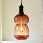 Art Handmade Pyrex Glass Ceiling Fixture