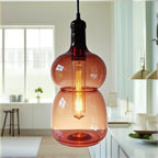 Art Handmade Pyrex Glass Ceiling Fixture