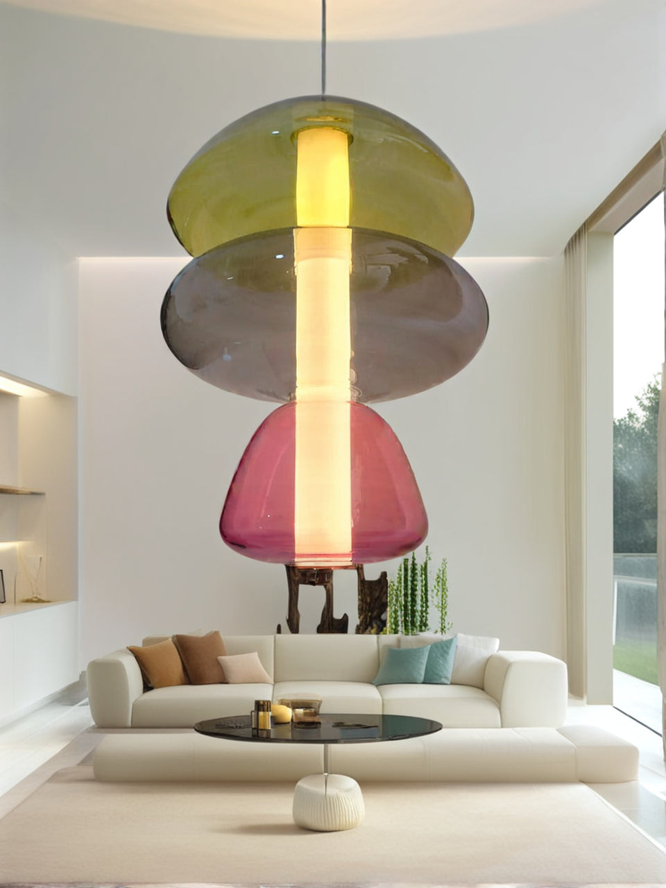 Multi-Layer Colorful Pendant