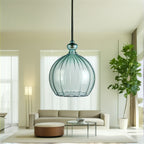 Handblown Glass Pendant Light