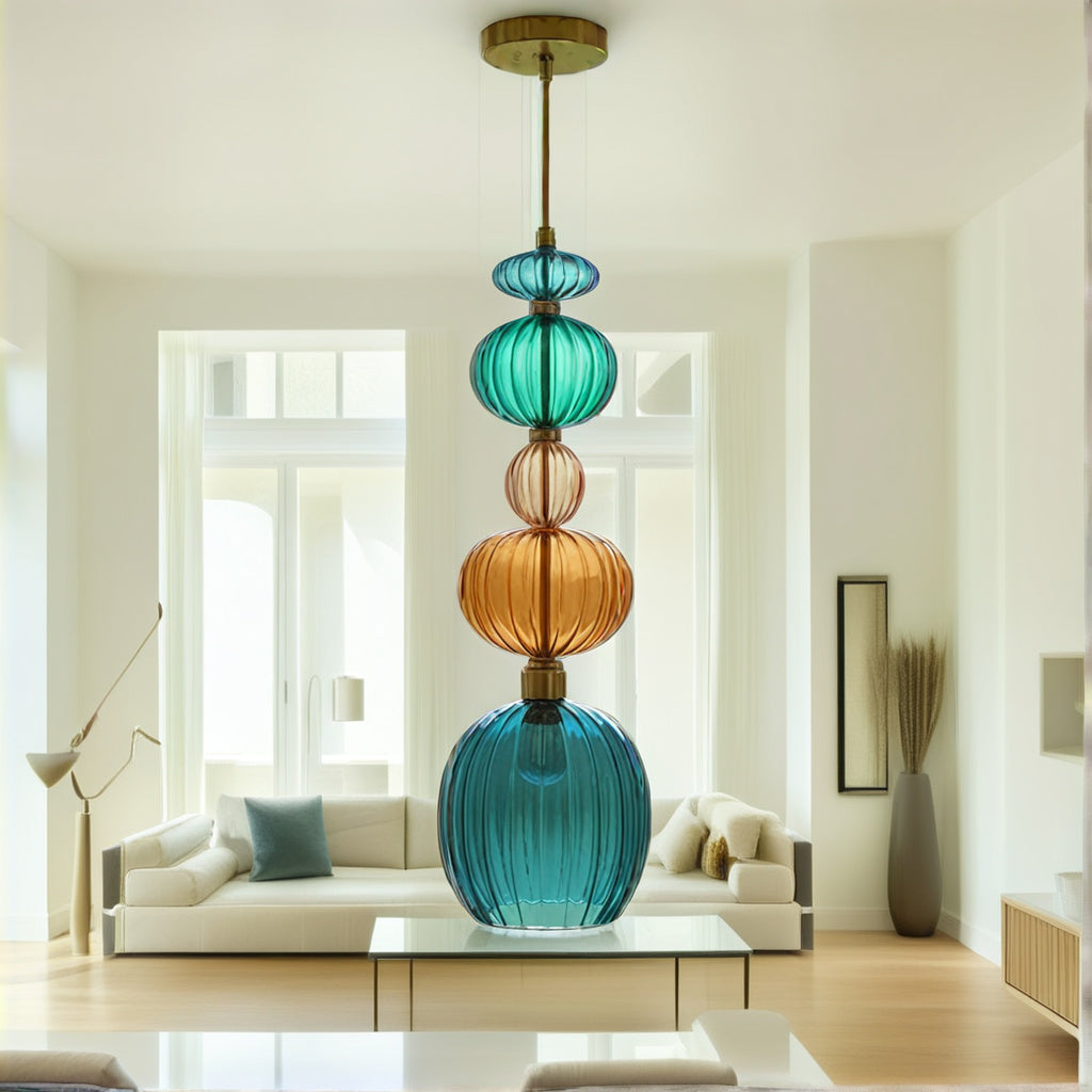 Modern Glass Ceiling Fixture