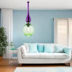 Blown Glass Pendant Light