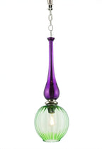 Blown Glass Pendant Light