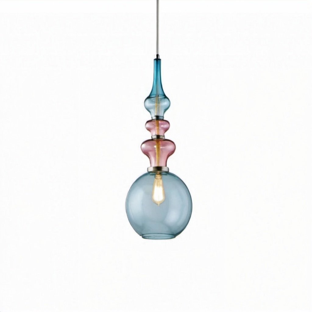 Handcrafted glass pendent