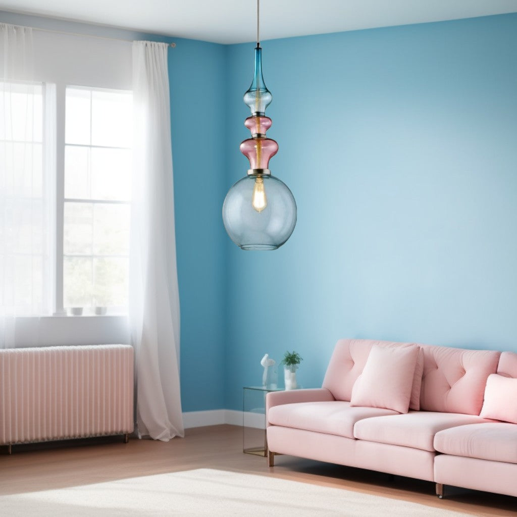 Handcrafted glass pendent