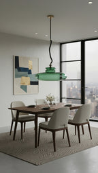 Luxury Pressed Glass Pendant